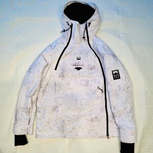 Montec Doom Ski Jacket, Women's XL, White TieDie
